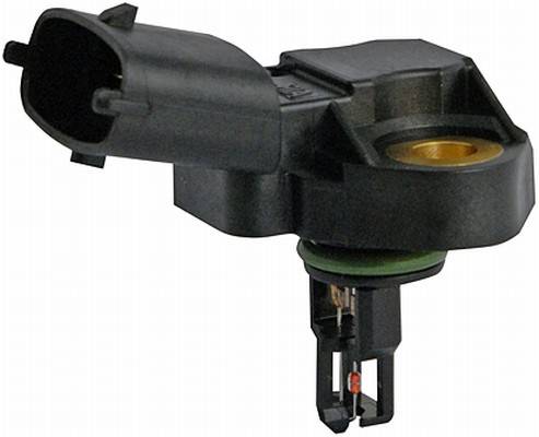 HELLA 6PP 013 400-031 Sensor, Saugrohrdruck - 4-polig - mit Dichtring