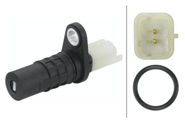 HELLA 6PU 009 167-381 Impulsgeber, Kurbelwelle - 2-polig - mit Dichtring/ohne Kabel