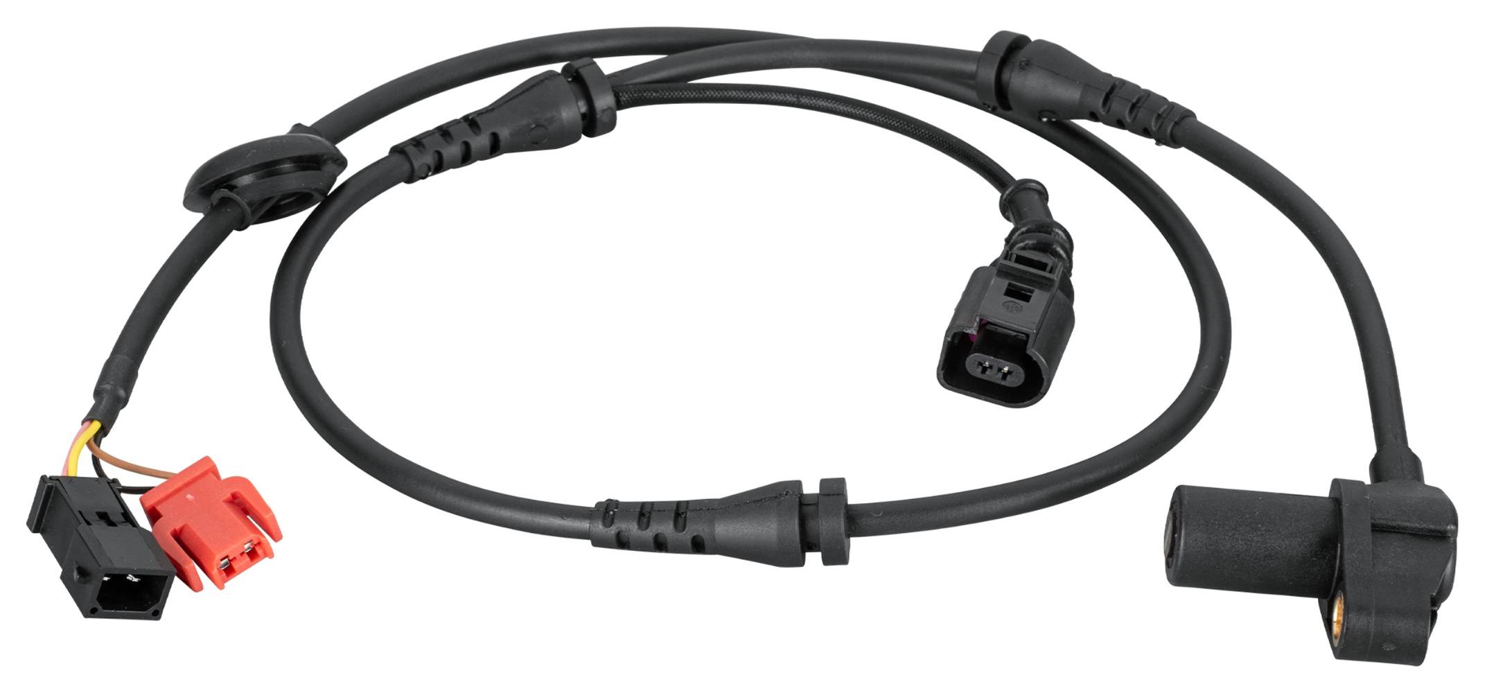 HELLA 6PU 012 806-841 Sensor, Raddrehzahl - 2-polig - Vorderachse beidseitig - Kabel: 970mm