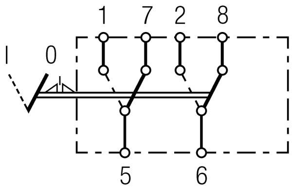 HELLA 6EH 007 832-601 Schalter - Kippbetätigung - Ausstattungsvar.: I-0 - Anschlussanzahl: 6 - ohne