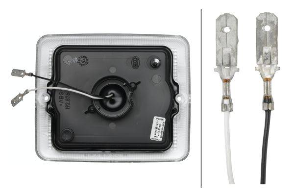 HELLA 9DW 195 804-041 Lichtscheibe, Schlussleuchte - 12V
