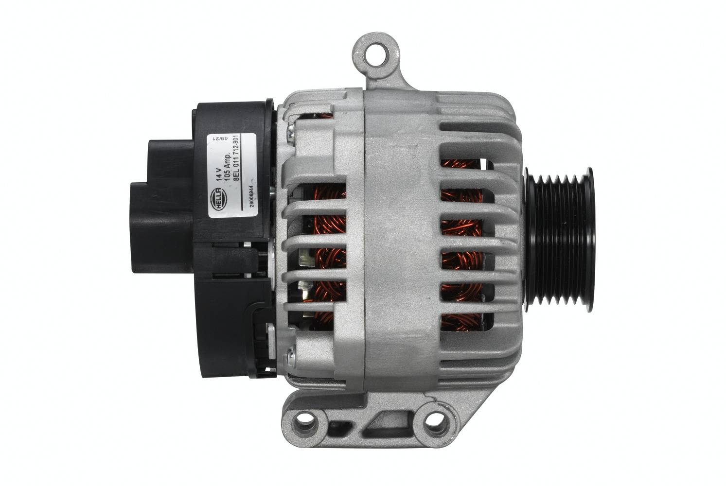 HELLA 8EL 011 712-901 Generator - 14V - 105A - für u.a. Fiat Fiorino Box Body/Estate (225_)