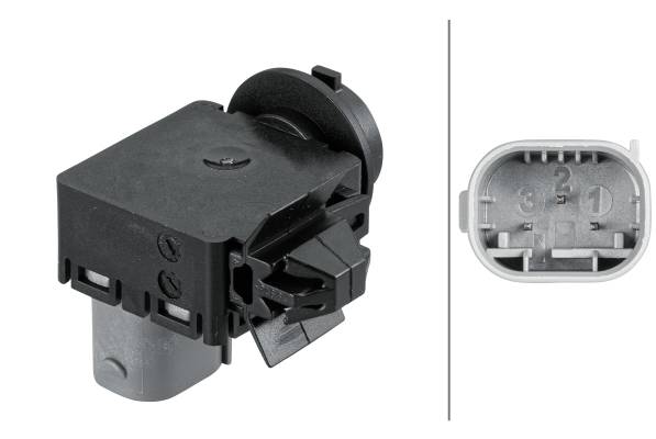 HELLA 6PX 012 684-011 Sensor, Luftgüte - 3-polig - geclipst