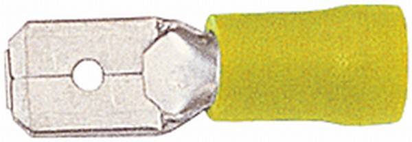 HELLA 8KW 744 700-003 Leitungsverbinder - gelb - von: 4.0mm² - bis: 6.0mm² - Flachstecker - 6,3 x 0,