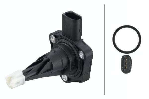 HELLA 6PR 013 680-191 Sensor, Motorölstand - 3-polig - mit Dichtung