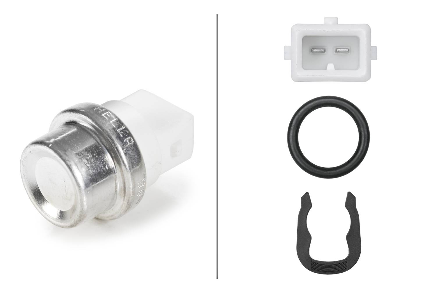 HELLA 6PT 009 107-601 Sensor, Kühlmitteltemperatur - 12V - gesteckt
