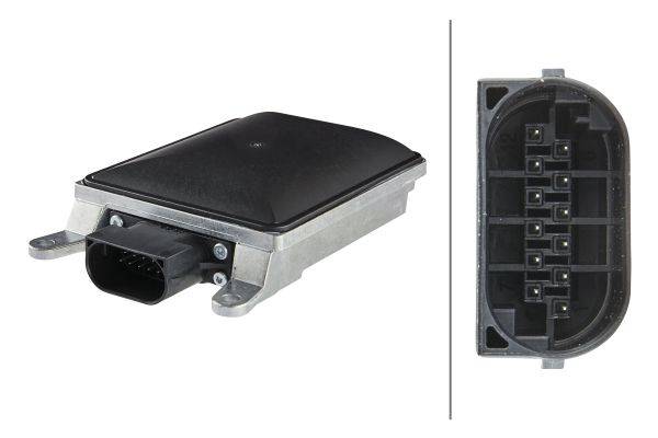 HELLA 6PZ 010 905-431 Steuergerät, Spurwechselassistent - Einbauort: hinten links