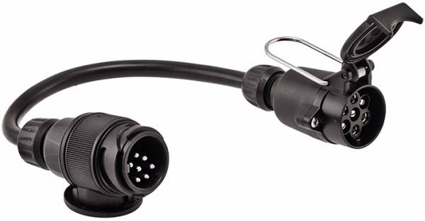HELLA 8JA 005 952-001 Adapterkabel, Anhängersteckdose - Stecker: 137/ISO 114461724 - Länge: