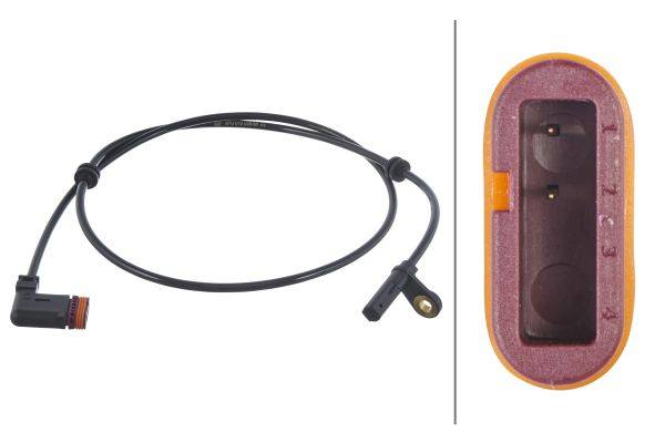 HELLA 6PU 010 039-881 Sensor, Raddrehzahl - 12V - Kabel: 970mm