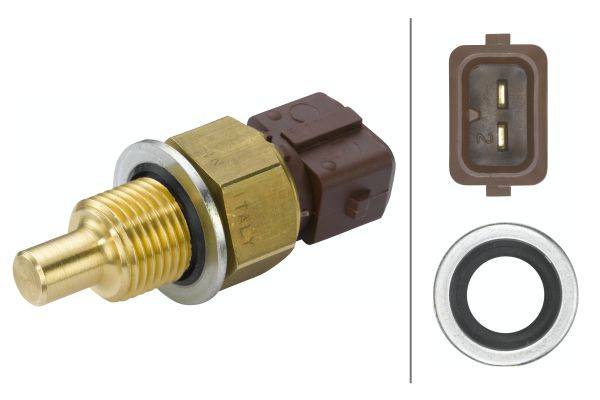 HELLA 6PT 009 309-201 Sensor, Kühlmitteltemperatur - 12V