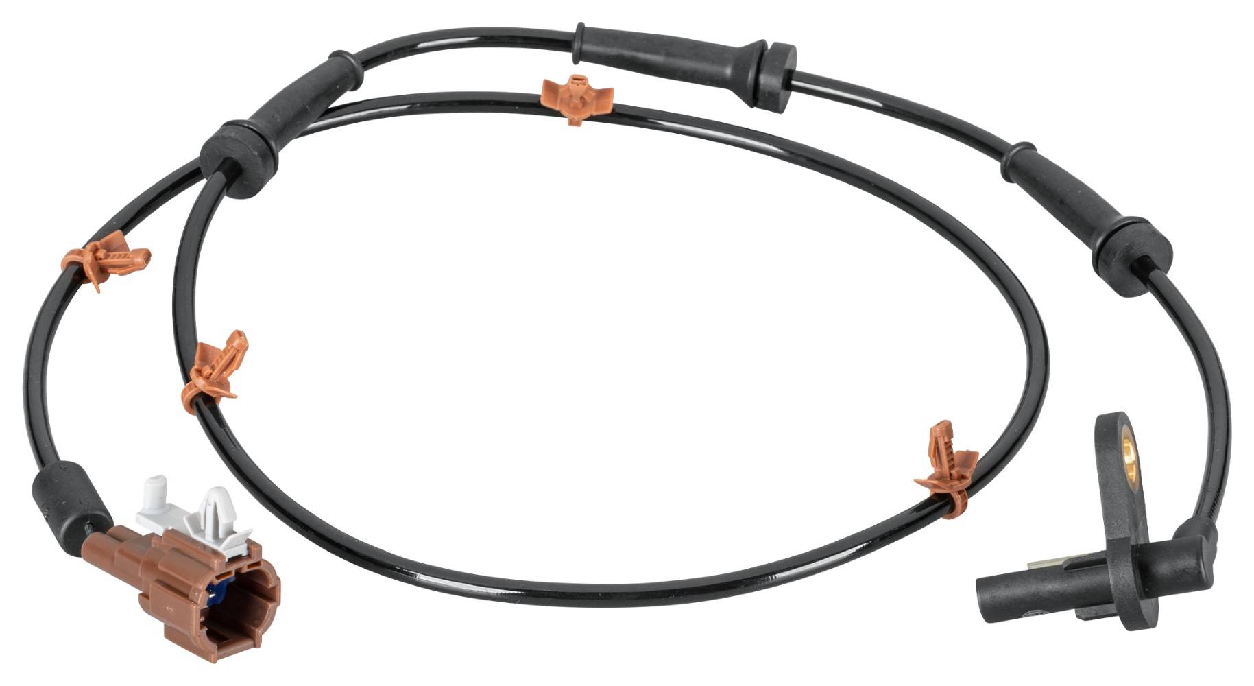 HELLA 6PU 012 806-741 Sensor, Raddrehzahl - 2-polig - Hinterachse beidseitig - Kabel: 1140mm - mit B