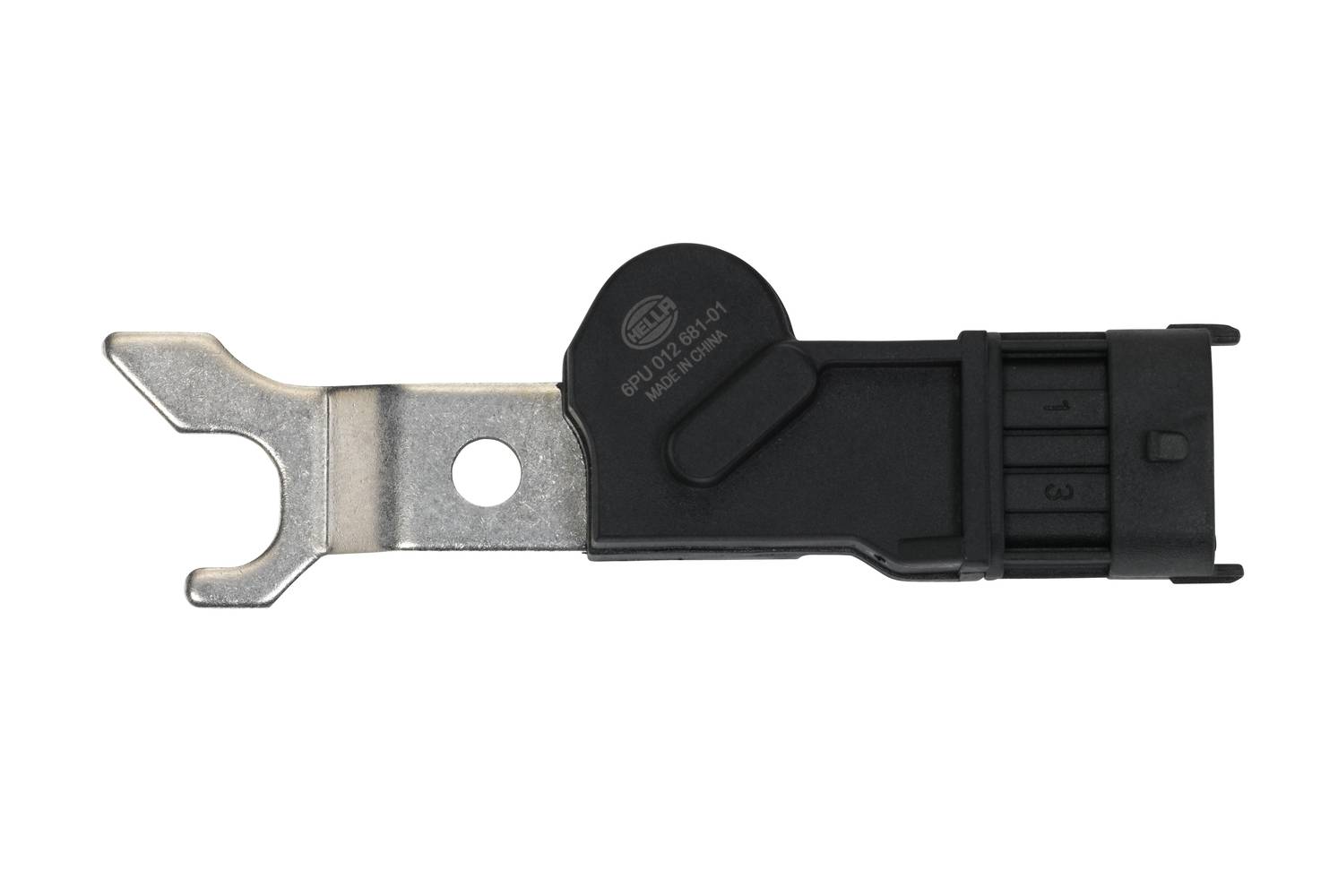HELLA 6PU 012 681-011 Sensor, Nockenwellenposition - 12V - Steckergehäuseform: oval - mit Kabel