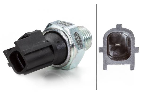 HELLA 6ZL 003 259-711 Öldruckschalter - 12V - Anschlussanzahl: 1 - Öffner - Farbe: schwarz