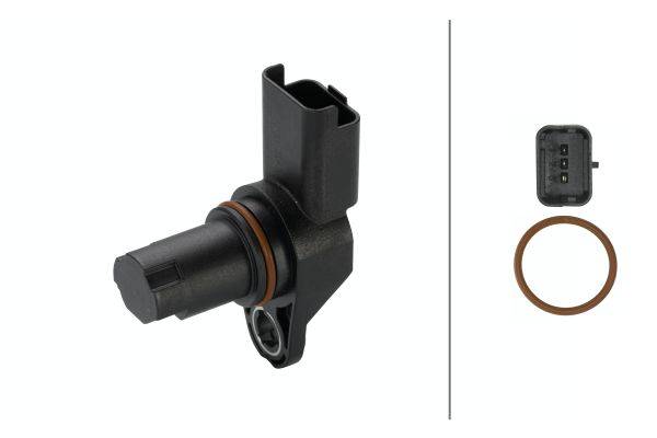 HELLA 6PU 009 168-051 Sensor, Nockenwellenposition - mit Dichtring/ohne Kabel