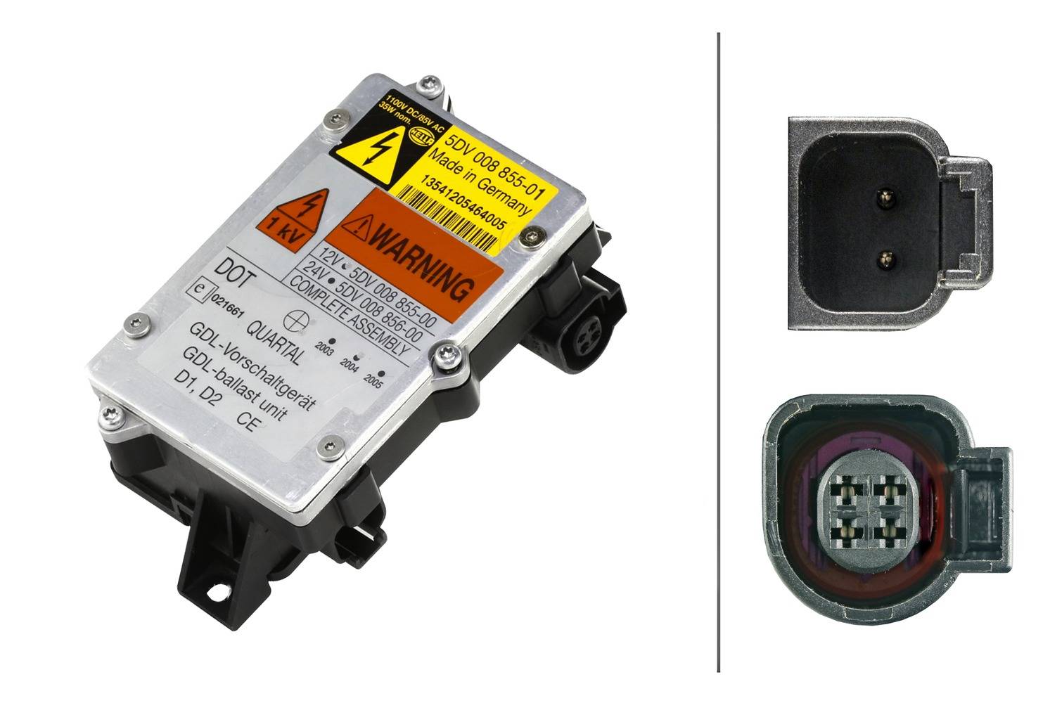 HELLA 5DV 008 855-017 Vorschaltgerät - Xenon - 12V