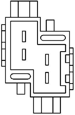 HELLA 6PU 010 039-371 Sensor, Raddrehzahl - 12V - Hinterachse beidseitig - Kabel: 1220/1840mm