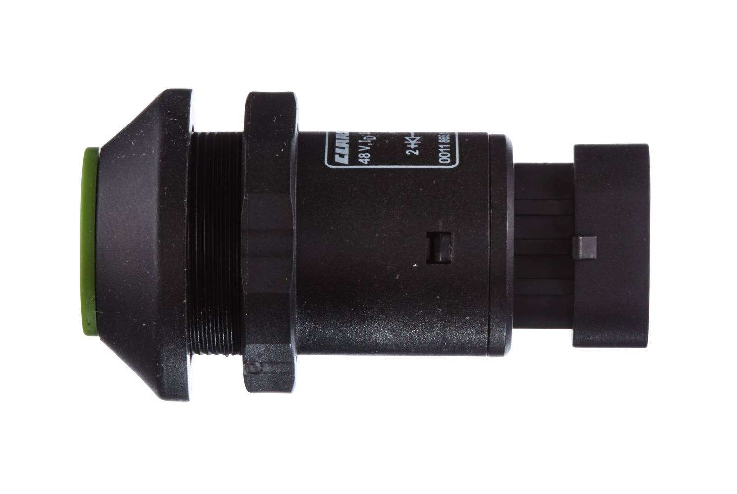 HELLA 6EF 004 406-101 Schalter, Ausfahren (Hydraulikzylinder) - 48V - tastend - Bohrung-Ø: 30mm