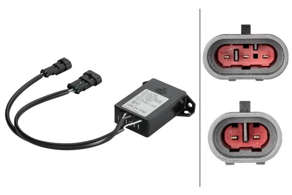HELLA 5DS 010 668-711 Steuergerät, Beleuchtung - für Positionslicht/für Tagfahrlicht