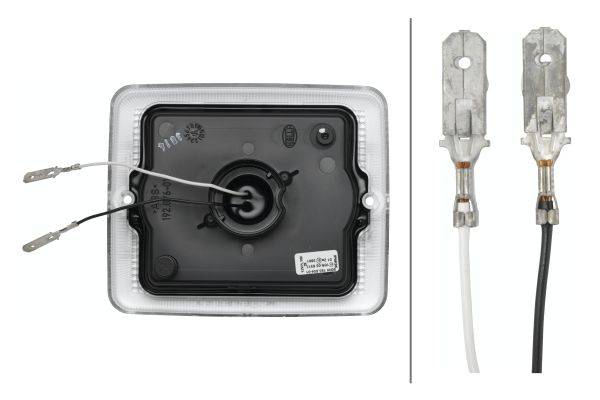 HELLA 9DW 195 804-011 Lichtscheibe, Blinkleuchte - 12V