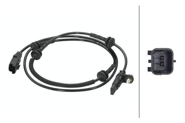 HELLA 6PU 010 039-781 Sensor, Raddrehzahl - 12V - Kabel: 1190mm