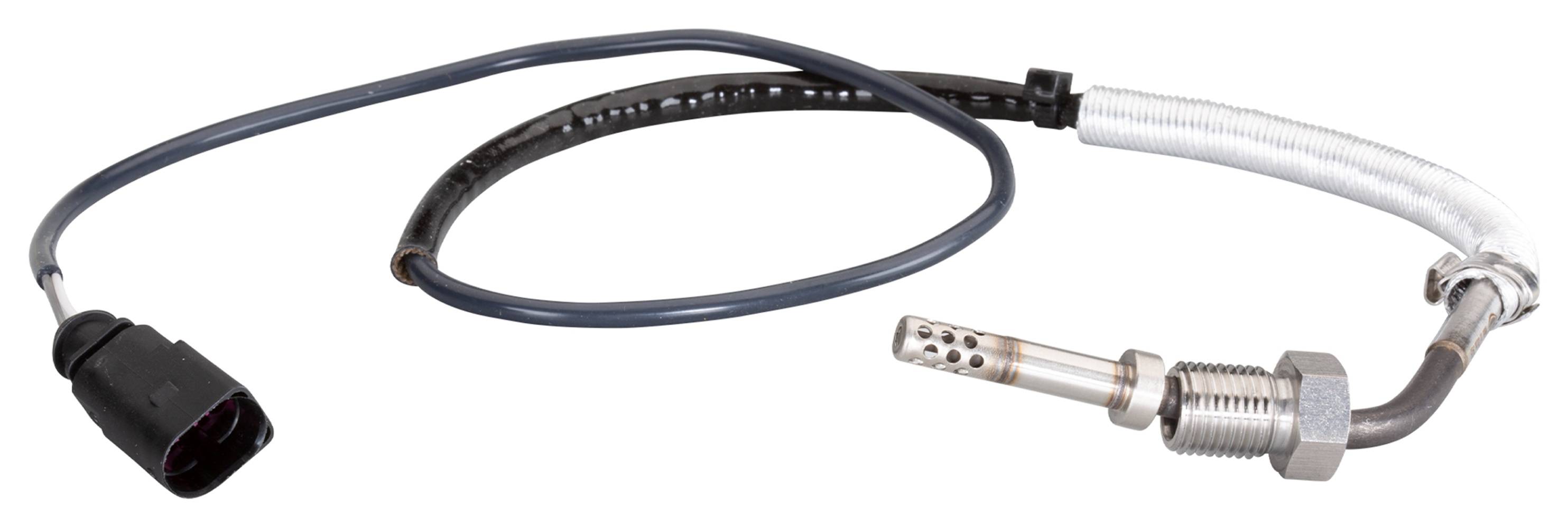 HELLA 6PT 010 376-231 Sensor, Abgastemperatur - 2-polig - geschraubt - Kabel: 685mm - mit Hitzeschut