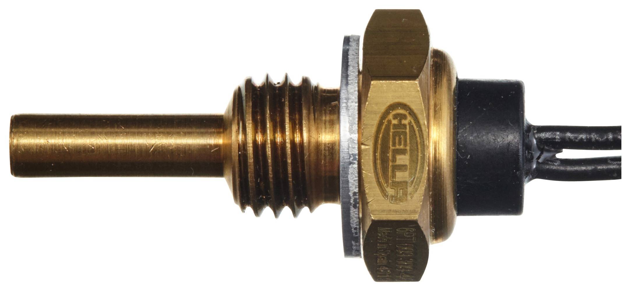 HELLA 6PT 009 309-461 Sensor, Öltemperatur - 12V - geschraubt - mit Kabel