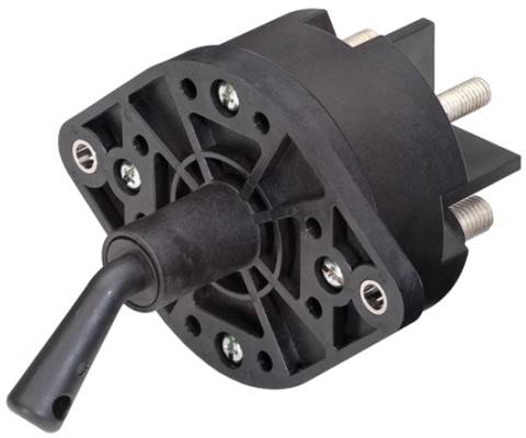 HELLA 6EK 002 843-161 Hauptschalter, Batterie - Drehbetätigung - 24V - geschraubt - Zwillingsschließ