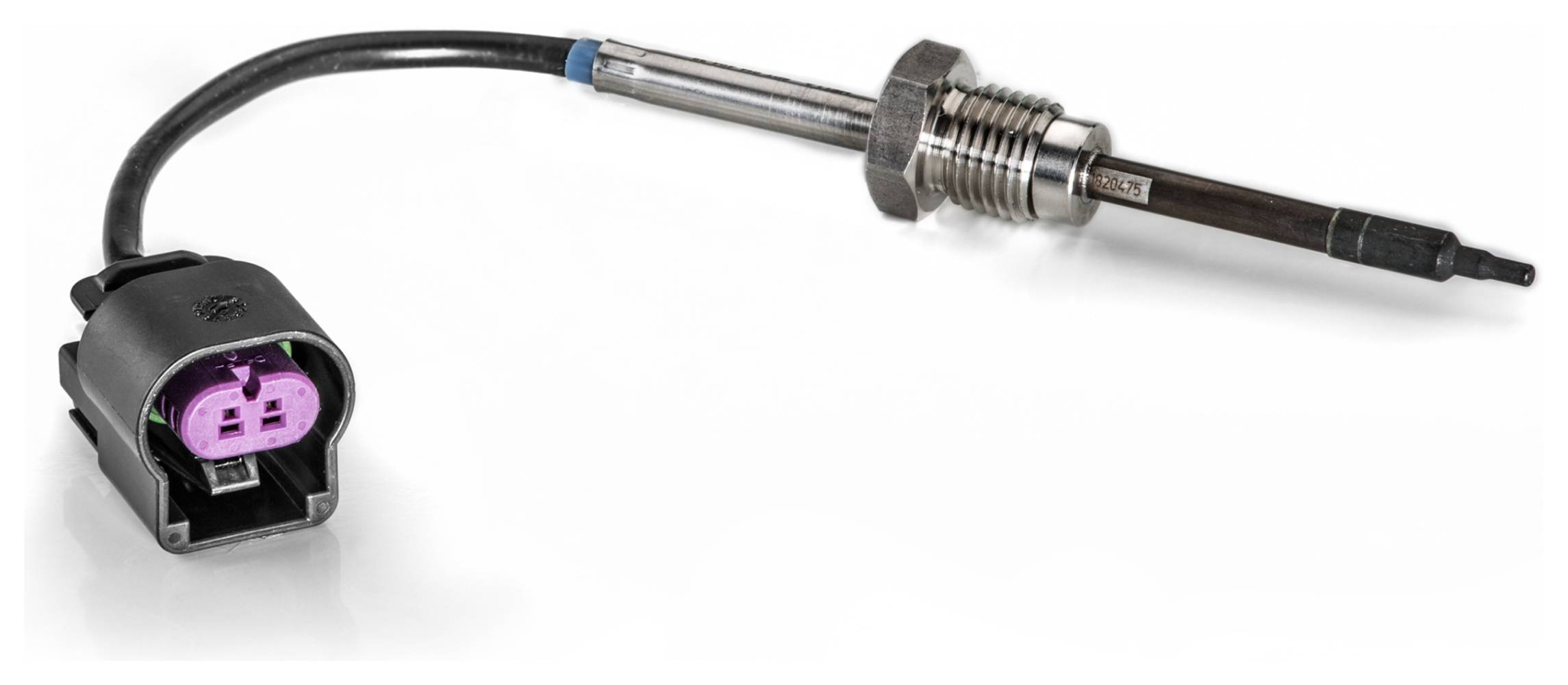 HELLA 6PT 014 494-381 Sensor, Abgastemperatur - 2-polig - geschraubt - Kabel: 130mm