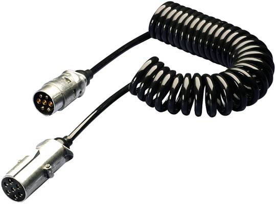 HELLA 8KA 007 648-061 Elektrowendel - 7-polig - 12/24V - Metall