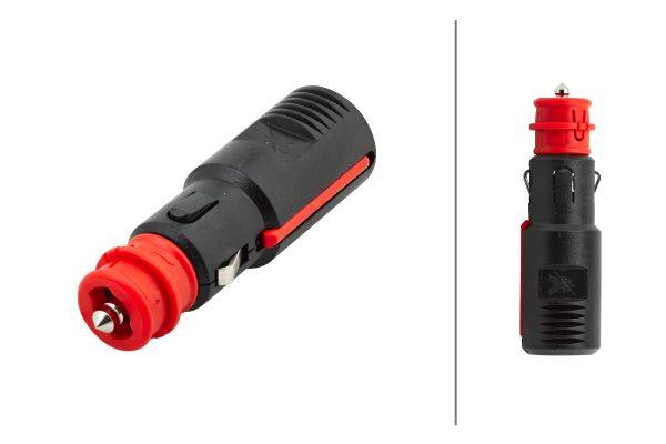 HELLA 8JA 007 589-031 Stecker - 24V - geschraubt - Stecker: Schraubkontakt - mit LED-Anzeige