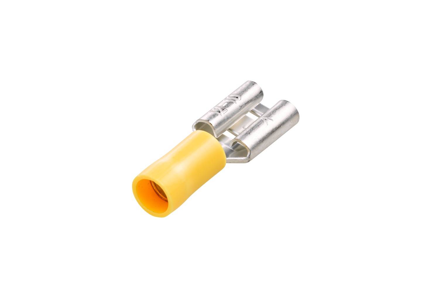 HELLA 8KW 700 142-003 Leitungsverbinder - gelb - von: 4.0mm² - bis: 6.0mm² - Flachsteckhülse - 9,5 x