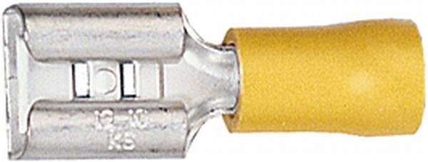 HELLA 8KW 700 142-003 Leitungsverbinder - gelb - von: 4.0mm² - bis: 6.0mm² - Flachsteckhülse - 9,5 x