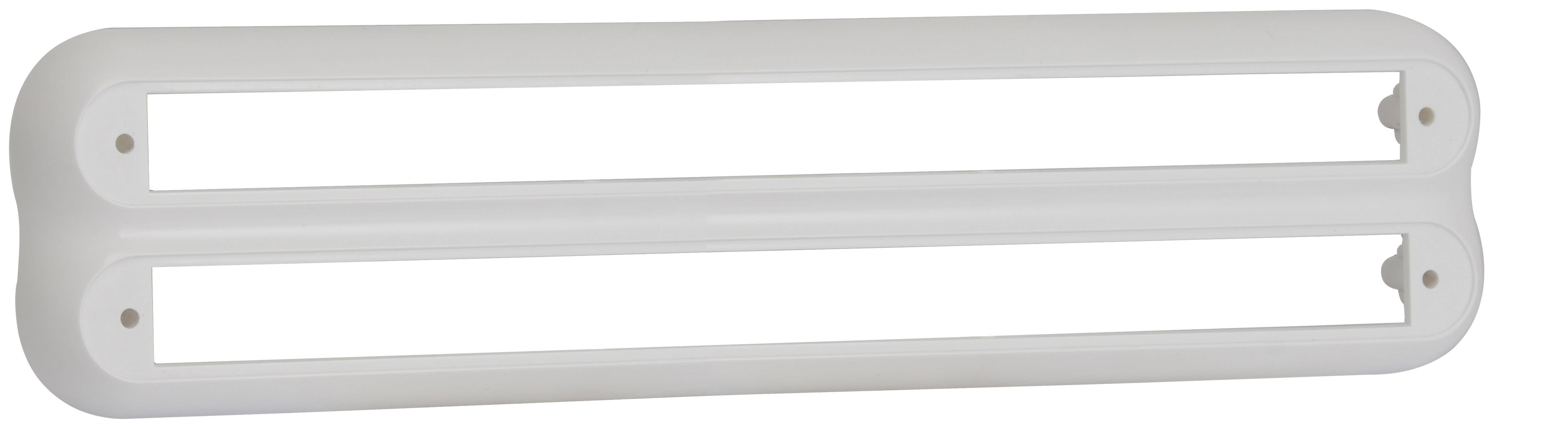 Aufbaurahmen, Doppelrahmen, weiß, für Serie 380