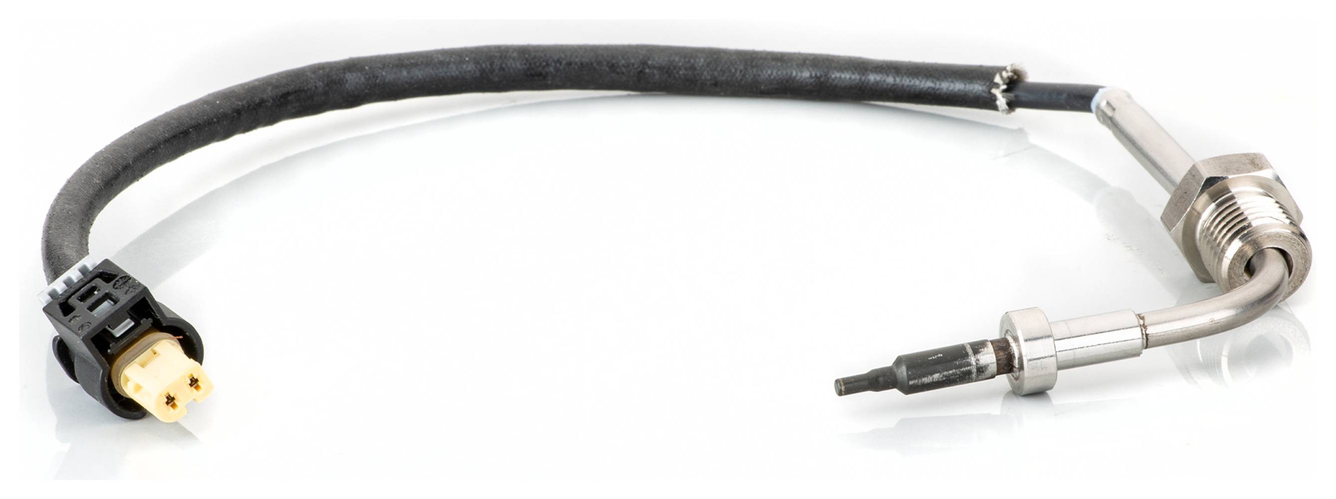 HELLA 6PT 014 495-021 Sensor, Abgastemperatur - 2-polig - geschraubt - Kabel: 540mm