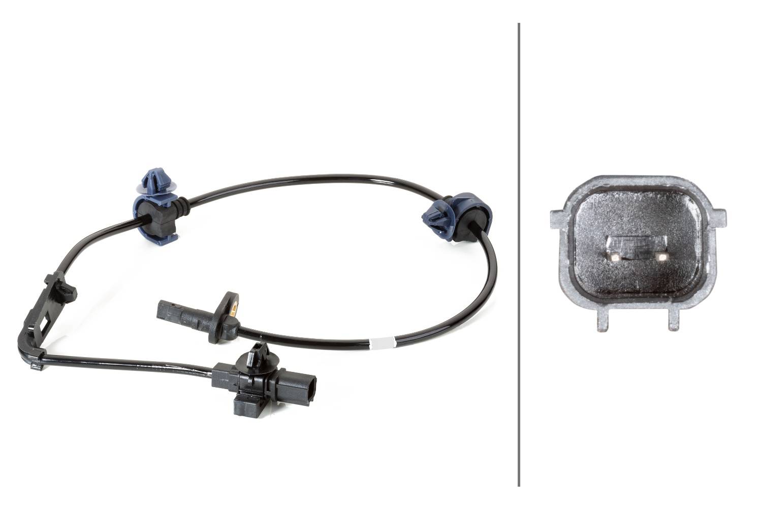 HELLA 6PU 230 040-301 Sensor, Raddrehzahl - 2-polig - Vorderachse rechts - mit Halter