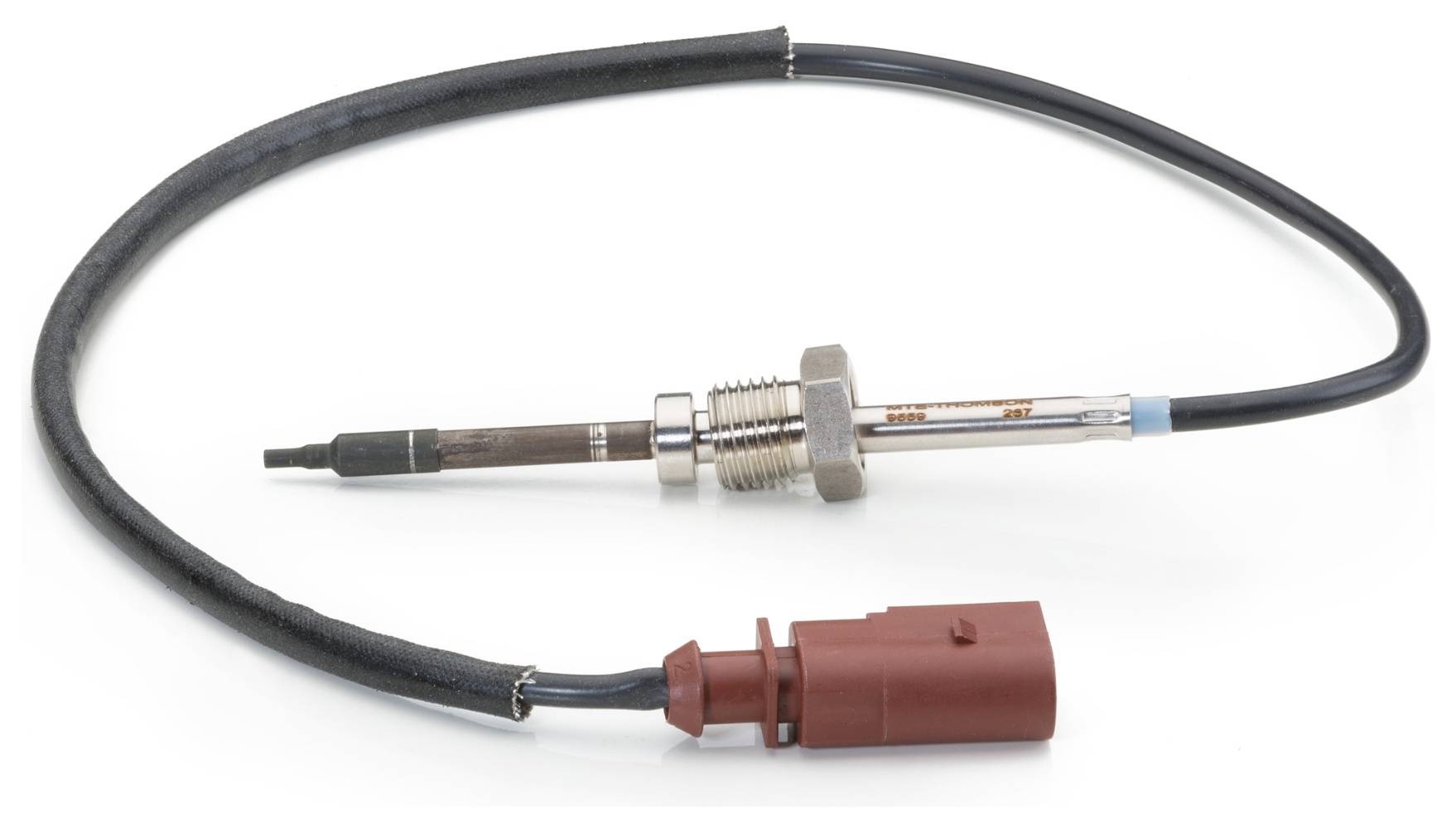 HELLA 6PT 014 494-111 Sensor, Abgastemperatur - 2-polig - geschraubt - Kabel: 242mm