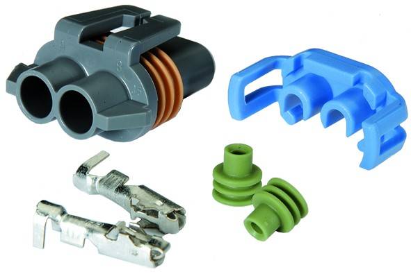 HELLA 8JD 156 151-807 Steckgehäuse - Einbau - Xenon - Gummi - Set - Menge: 20