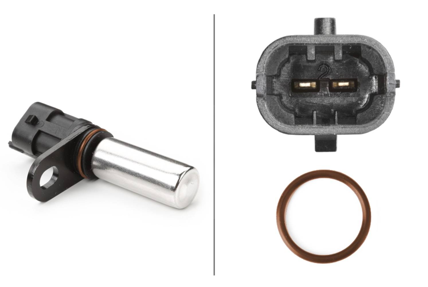 HELLA 6PU 009 163-031 Impulsgeber, Kurbelwelle - 12V - 2-polig - mit Dichtung - ohne Kabel