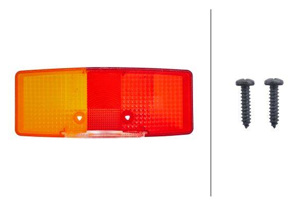HELLA 9EL 121 431-001 Lichtscheibe, Heckleuchte - rechts