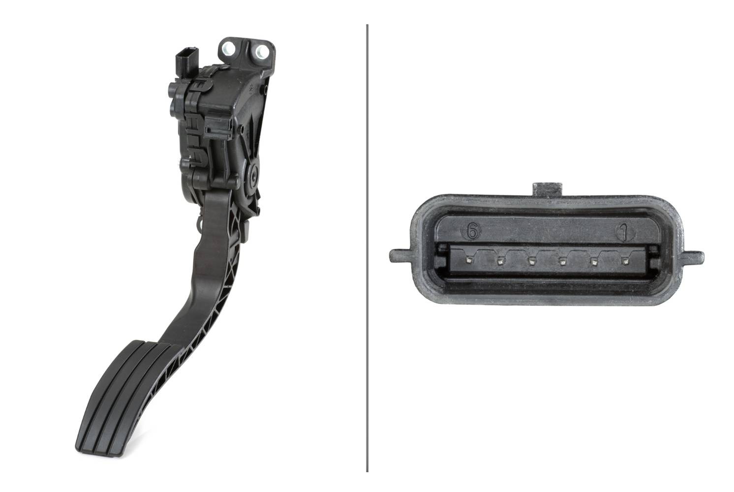HELLA 6PV 010 946-201 Sensor, Fahrpedalstellung - für Linkslenker - Schaltgetriebe