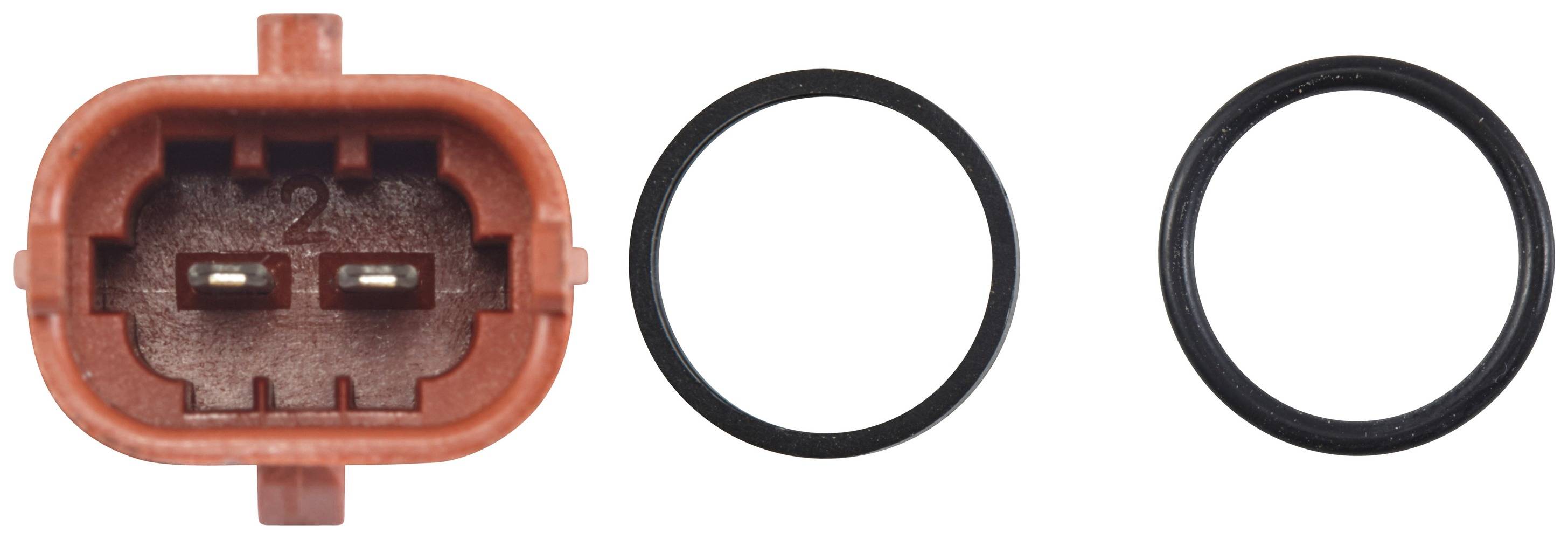 HELLA 6PU 009 146-631 Impulsgeber, Kurbelwelle - 12V - 2-polig - Kabel: 710mm