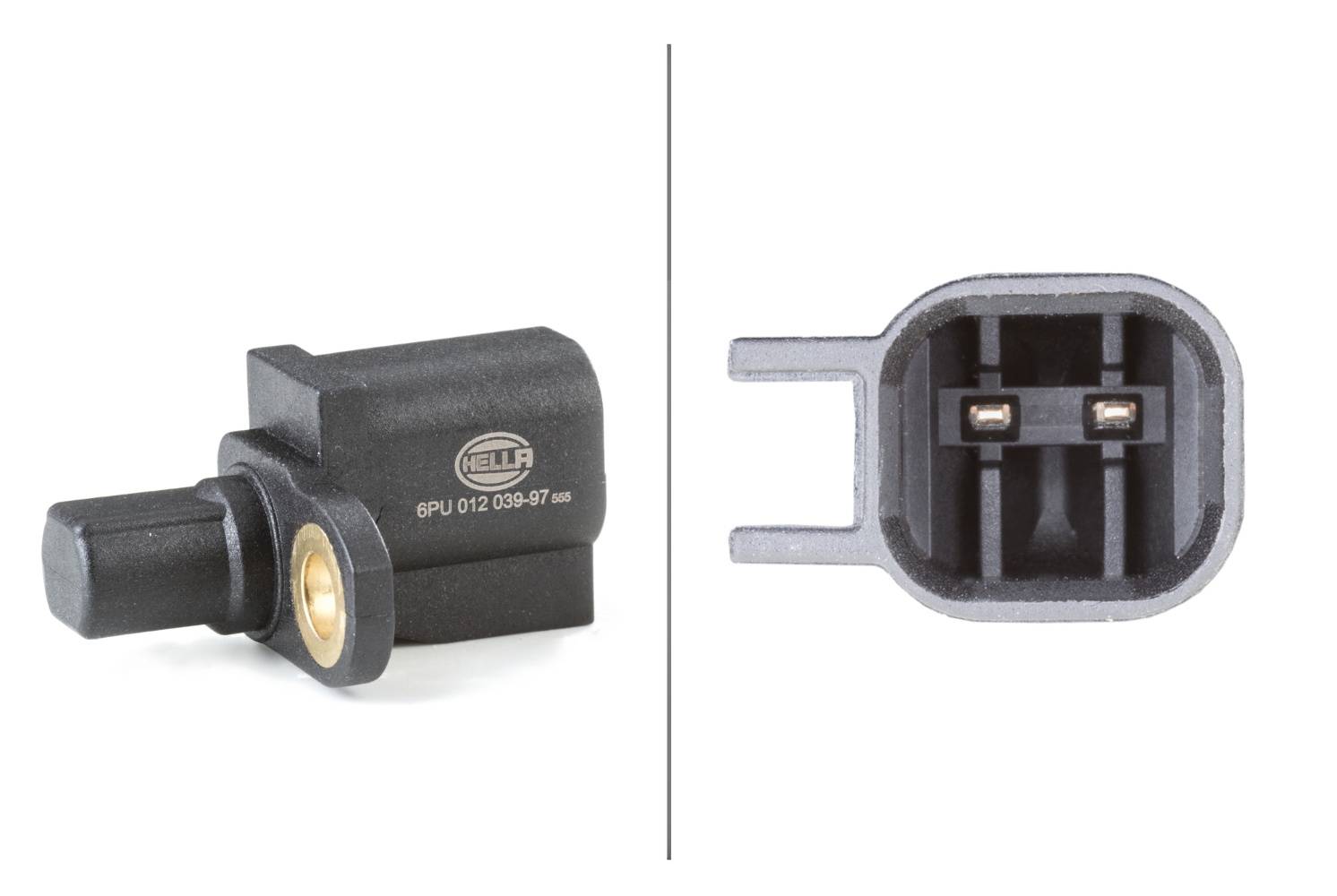 HELLA 6PU 012 039-971 Sensor, Raddrehzahl - 12V - 2-polig