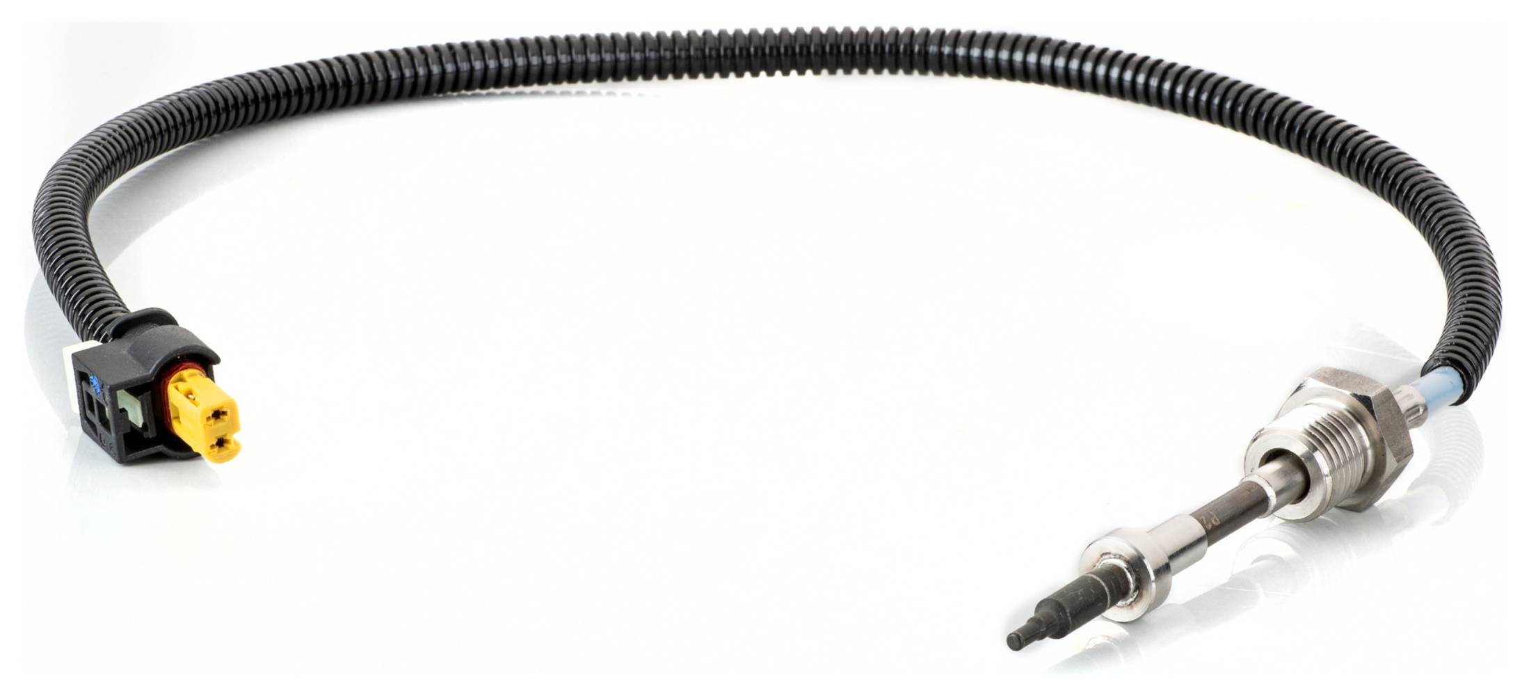 HELLA 6PT 014 494-581 Sensor, Abgastemperatur - 2-polig - geschraubt - Kabel: 410mm