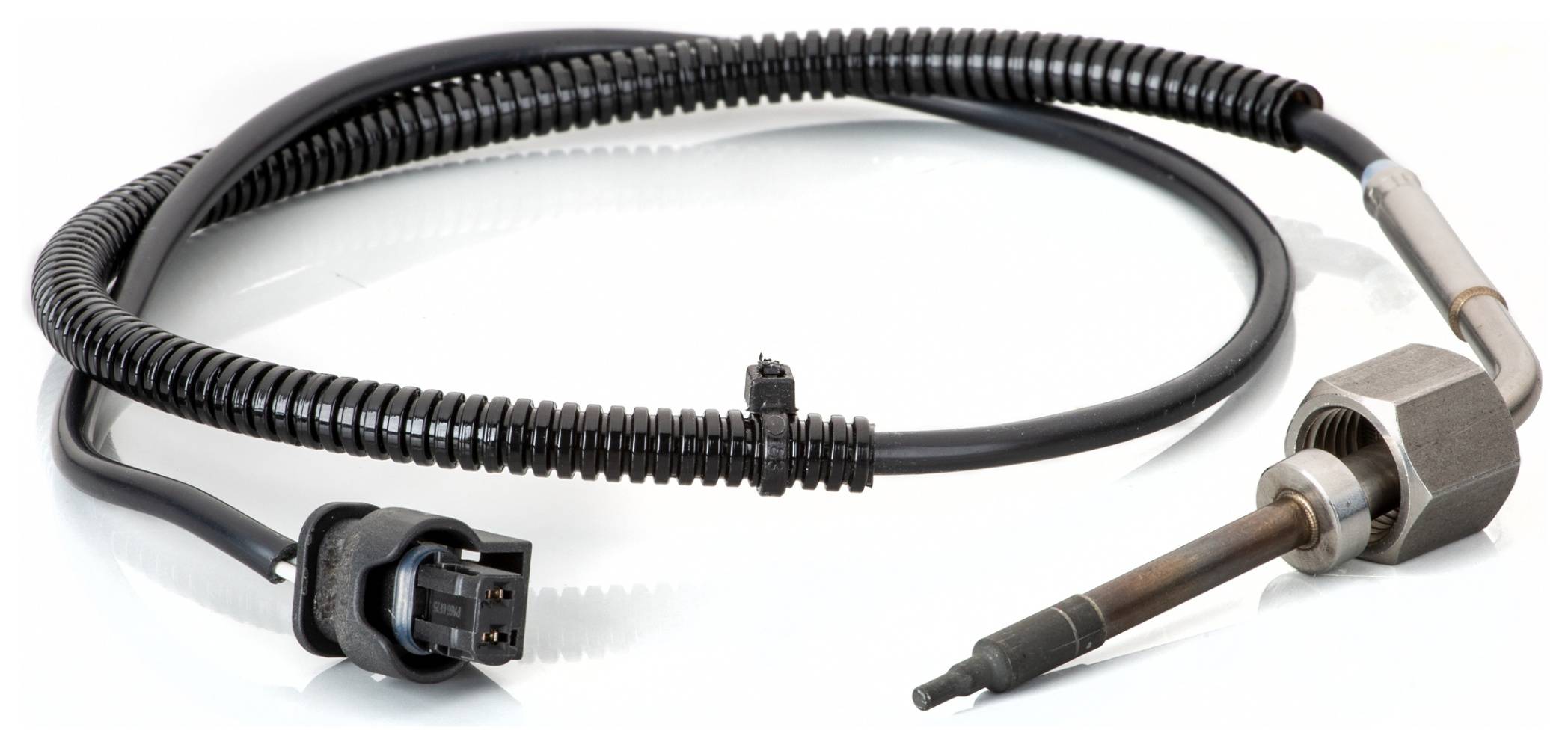 HELLA 6PT 014 494-471 Sensor, Abgastemperatur - 2-polig - geschraubt - Kabel: 670mm