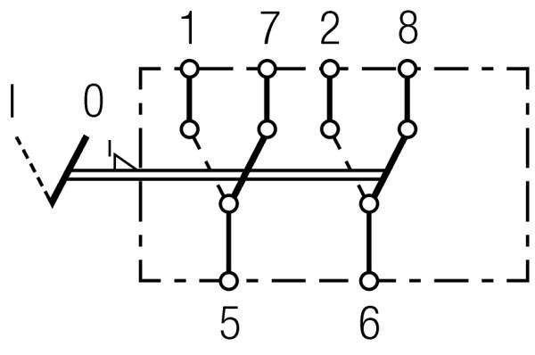 HELLA 6RH 008 910-011 Schalter - Kippbetätigung - Ausstattungsvar.: I-0 - Anschlussanzahl: 6 - Siche