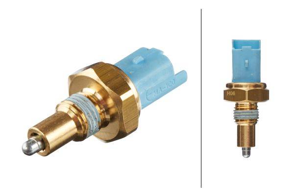 HELLA 6ZF 008 621-431 Schalter, Rückfahrleuchte - 12V - Anschlussanzahl: 2 - Schließer - Farbe: blau