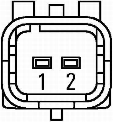 HELLA 6PU 009 106-371 Sensor, Raddrehzahl - 12V - Vorderachse beidseitig - Kabel: 620mm