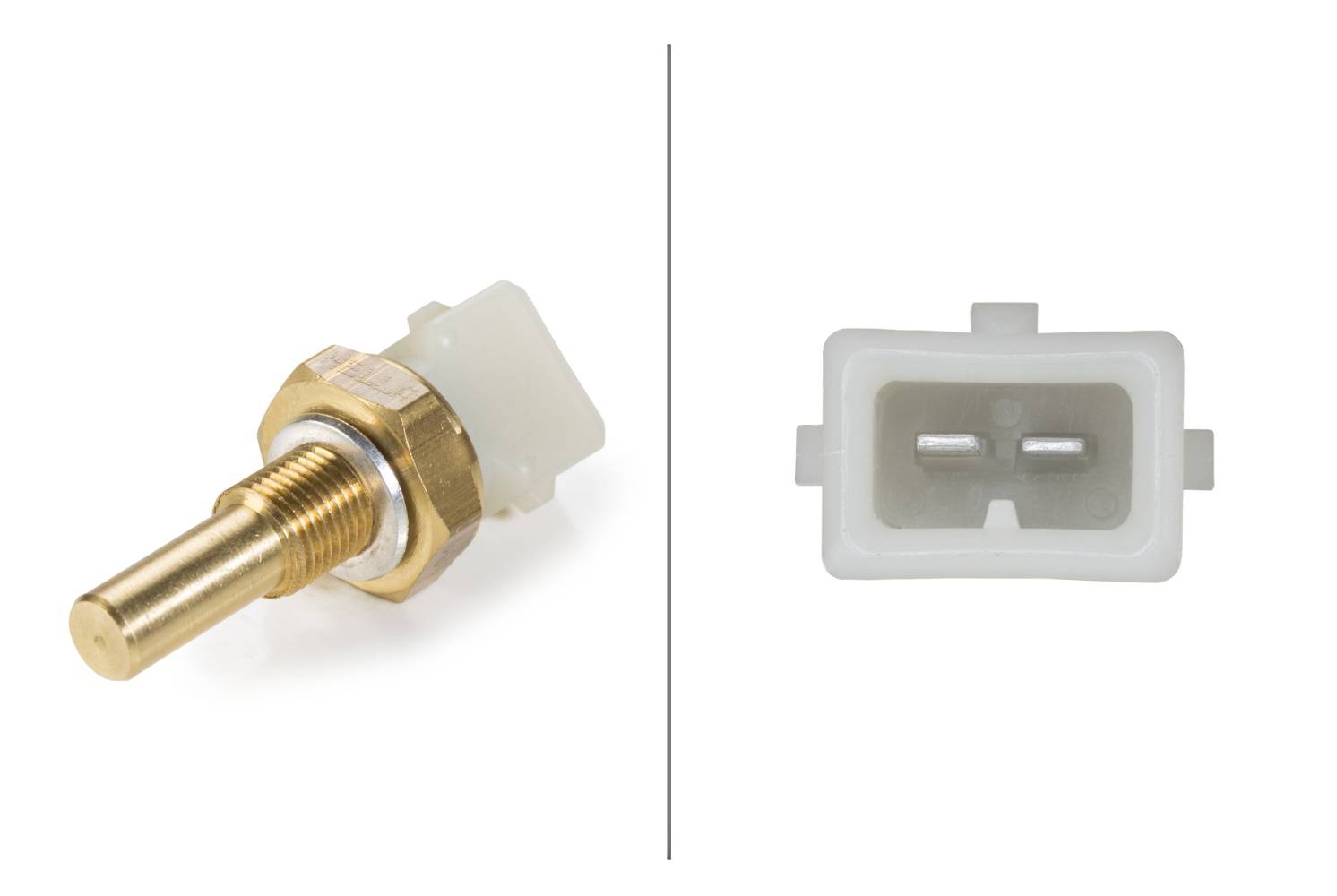 HELLA 6PT 009 107-561 Sensor, Kühlmitteltemperatur - 12V - geschraubt - mit Dichtung