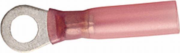 HELLA 8KW 732 570-003 Leitungsverbinder - rot - von: 0.5mm² - bis: 1.0mm² - M4 - Ringform