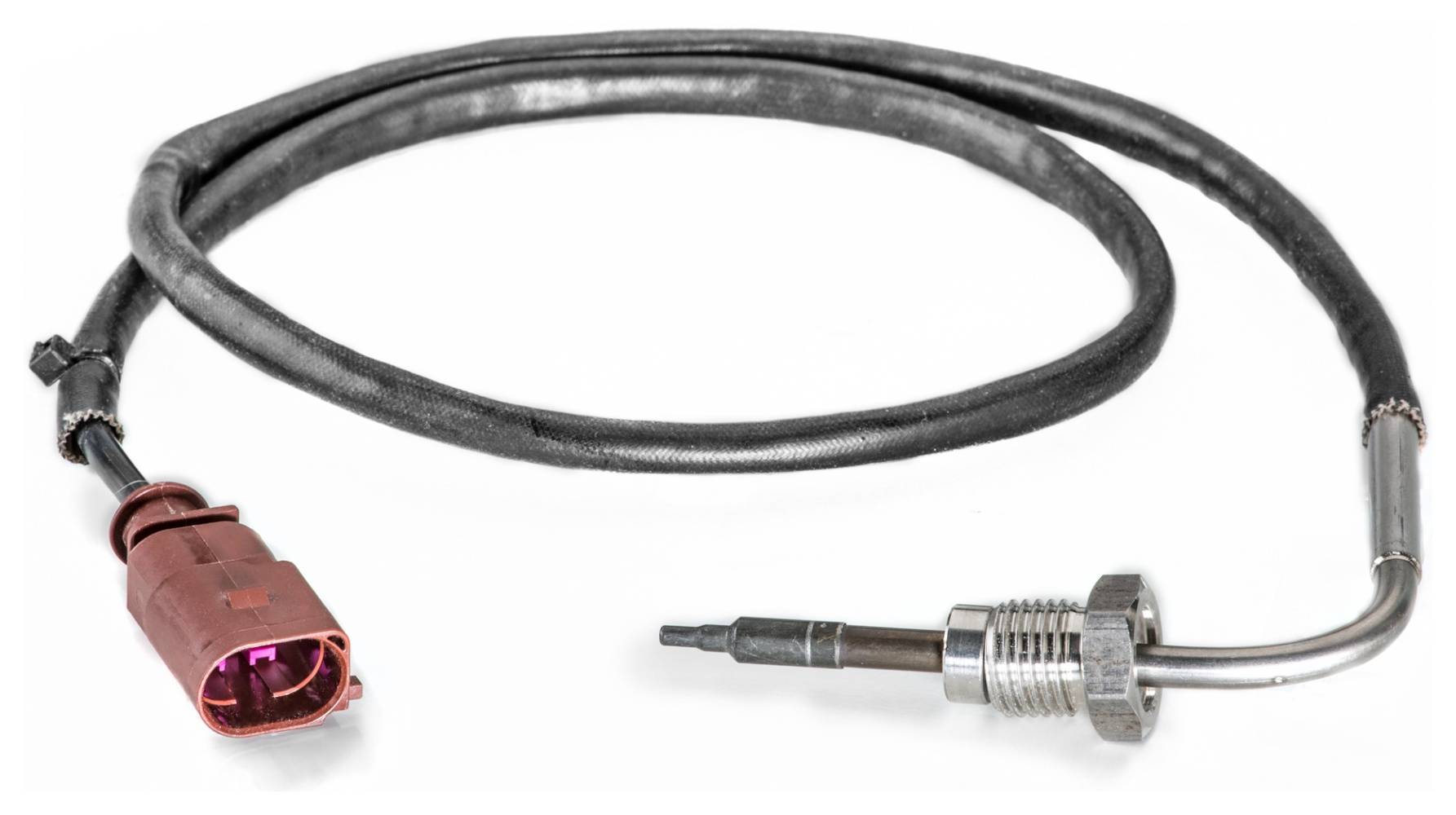 HELLA 6PT 014 494-411 Sensor, Abgastemperatur - 2-polig - geschraubt - Kabel: 670mm